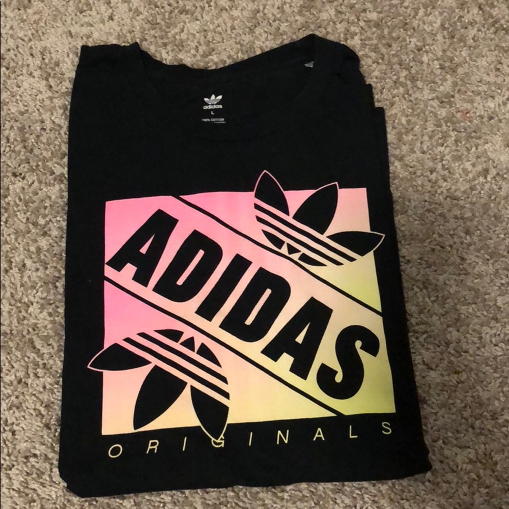ADIDAS BLACK ORIGINALS TEE - STANDARD FIT
